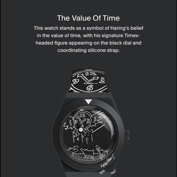 Q Timex x Keith Haring Watch. NWOT. Still in Box. GREAT FATHER'S DAY GIFT - Picture 12 of 13